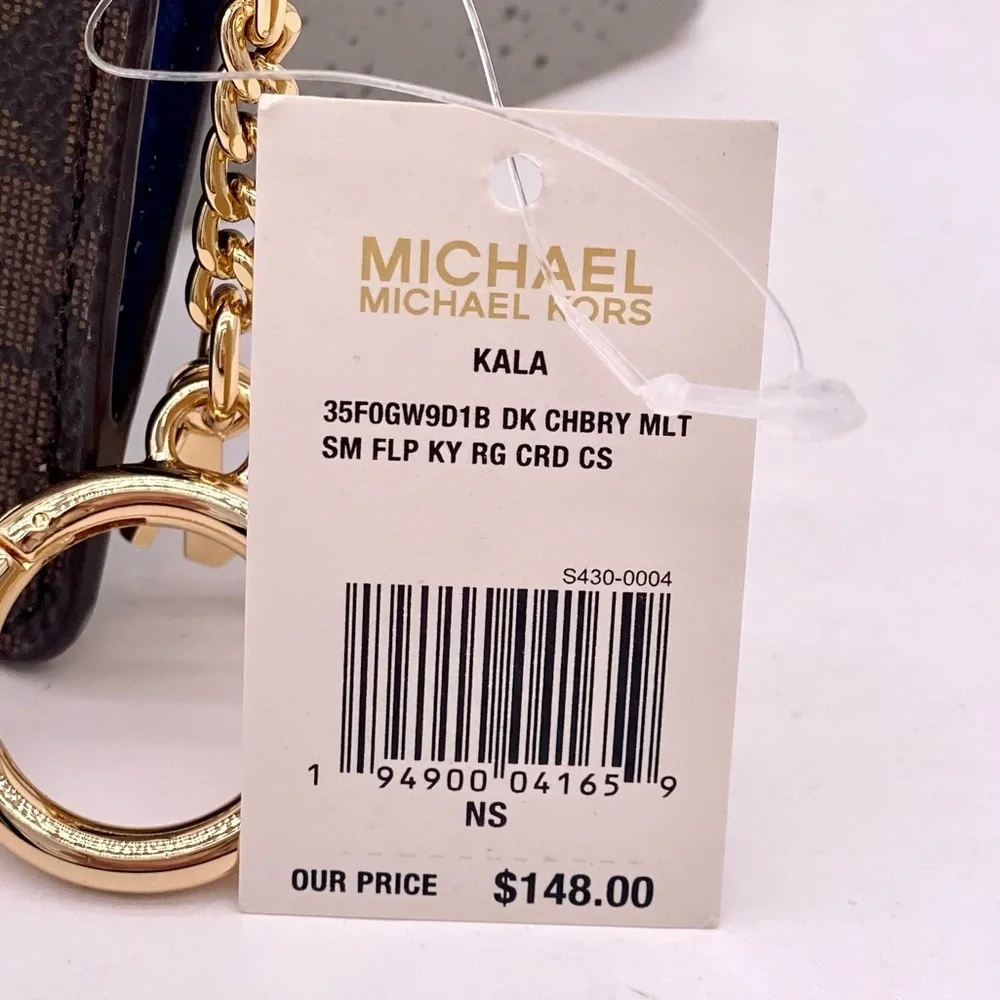 Michael Kors Kala SM Flp KY CARD CASE Wallet